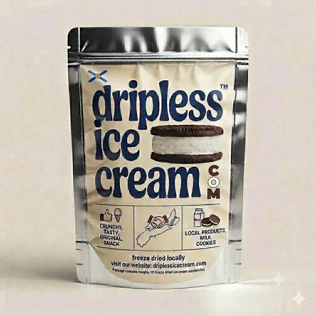 Dripless Ice Cream Packaging